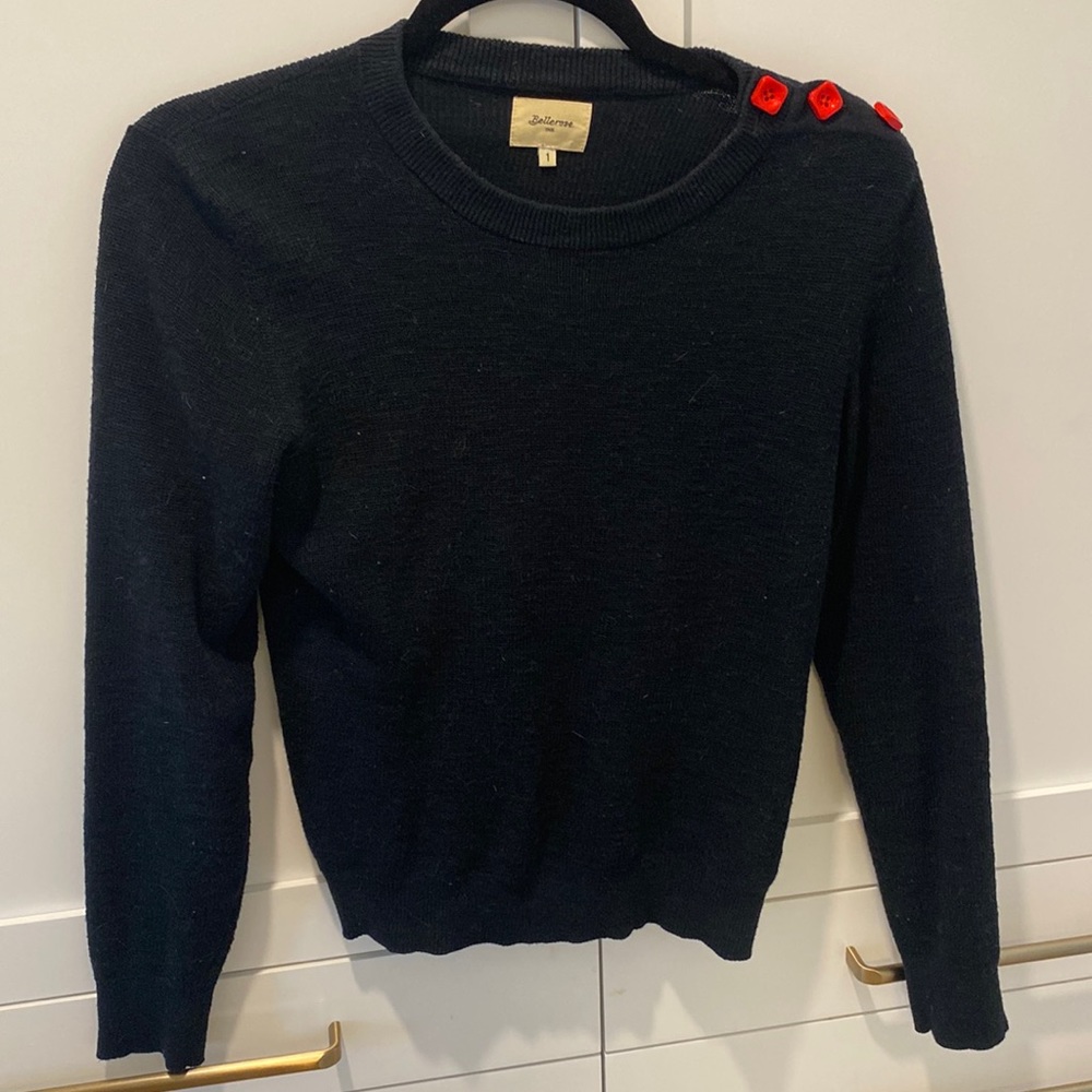Black Bellerose cotton sweater
